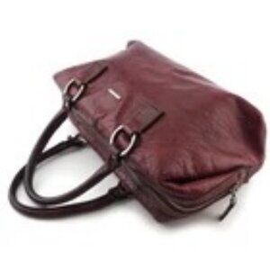 GUCCI Handbag Bordeaux Silver Women 113009 Authentic secondhand